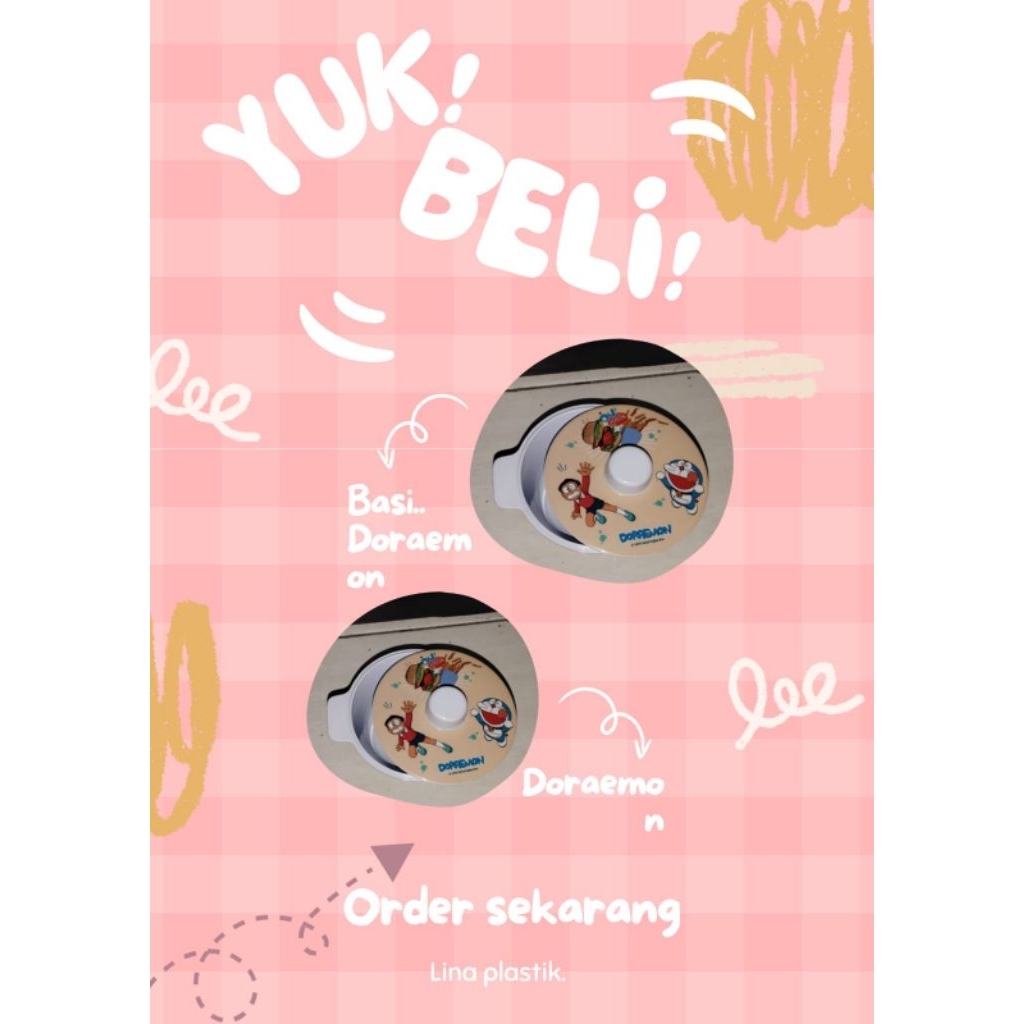 basi/mangkok melamin +tutup