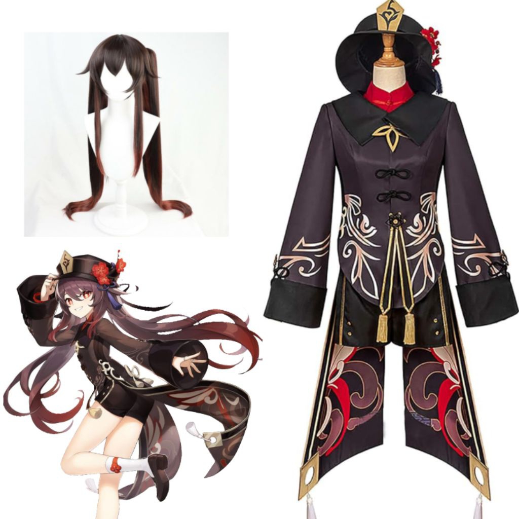 PRELOVED COSPLAY COSTUME HUTAO GENSHIN IMPACT