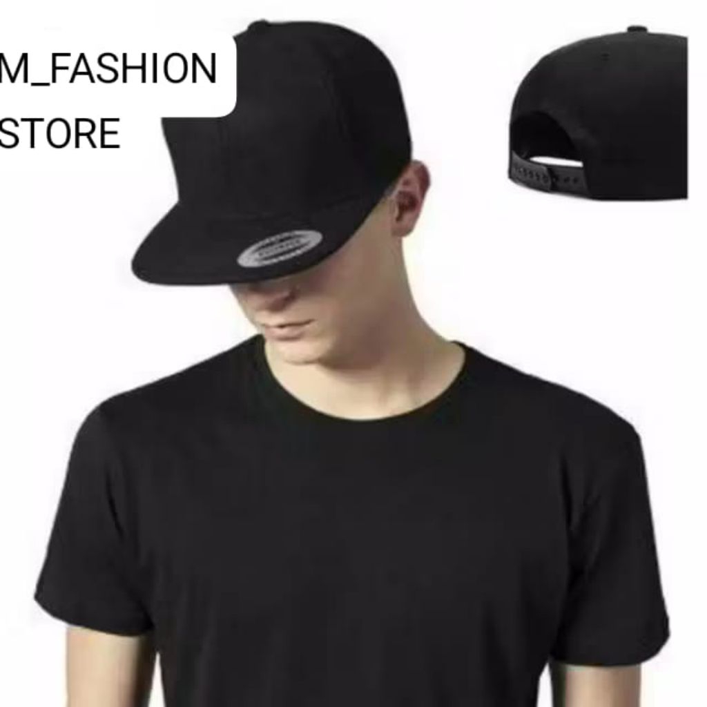 TOPI SNAPBACK/TOPI RATA POLOS PREMIUM