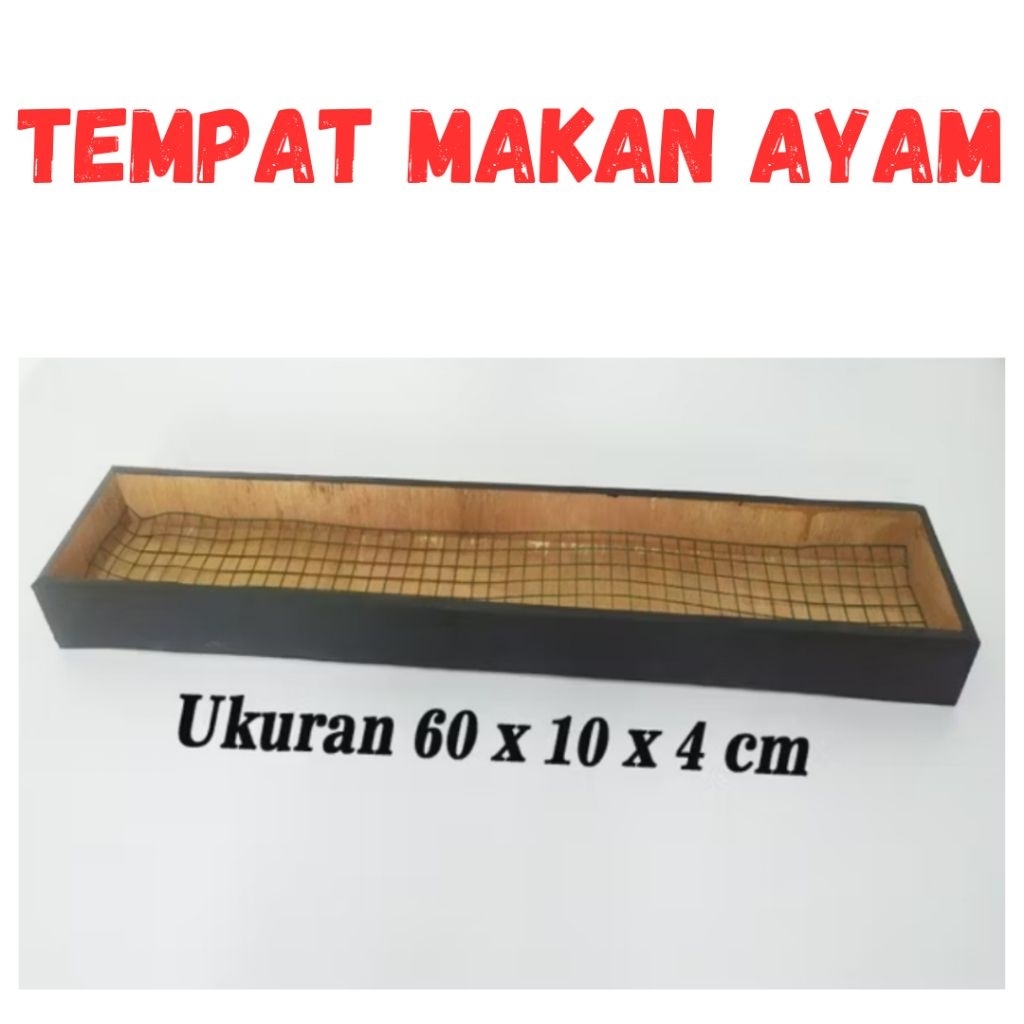Tempat Makan Anakan Ayam / Tempat Wadah Makan Ayam