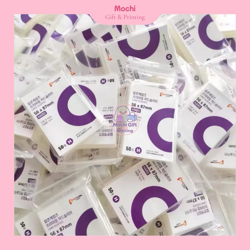 inner sleeve photocard/plastik photocard/ innersleeve popcorn