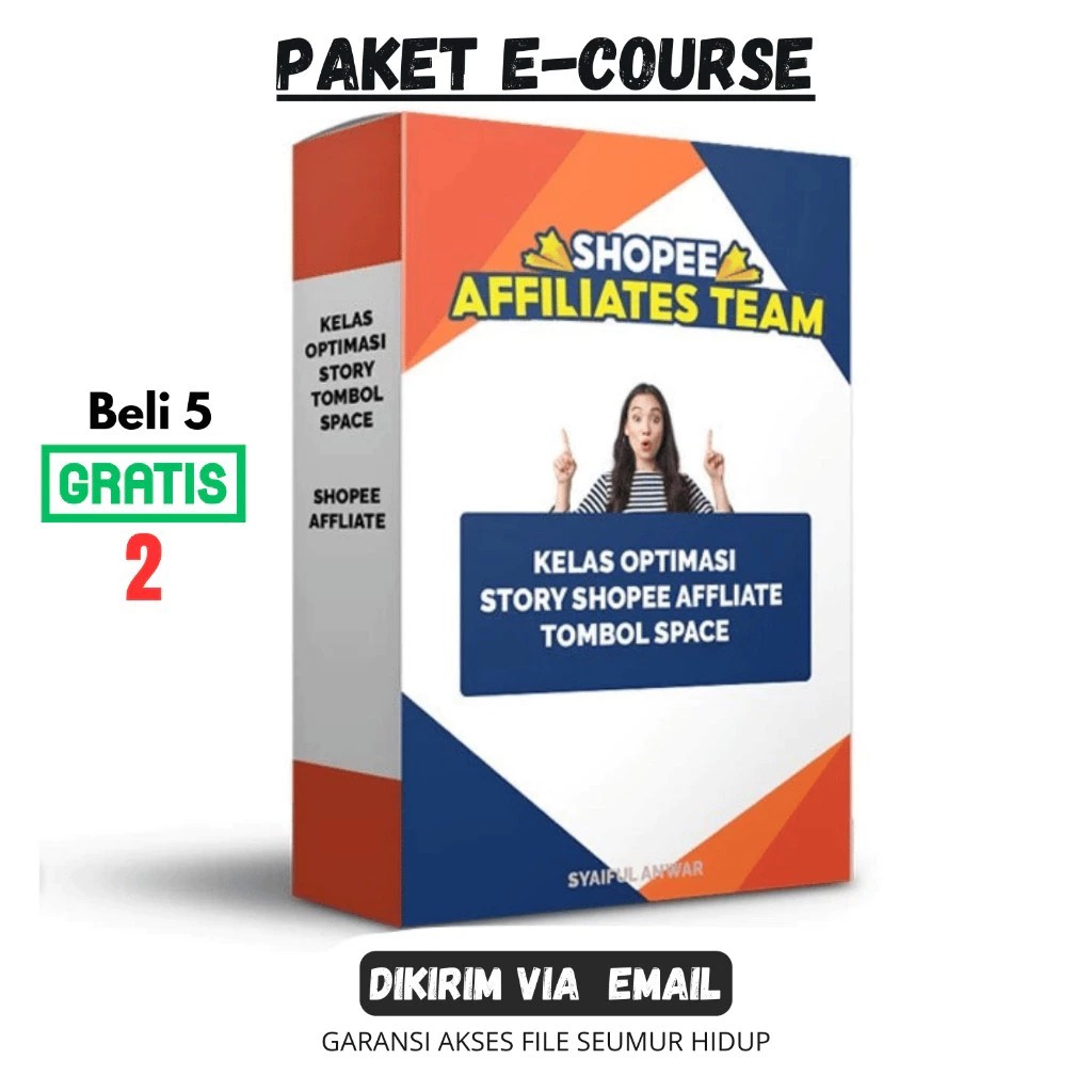 ECOURSE - Kelas Optimasi Story For Shopee Affiliate
