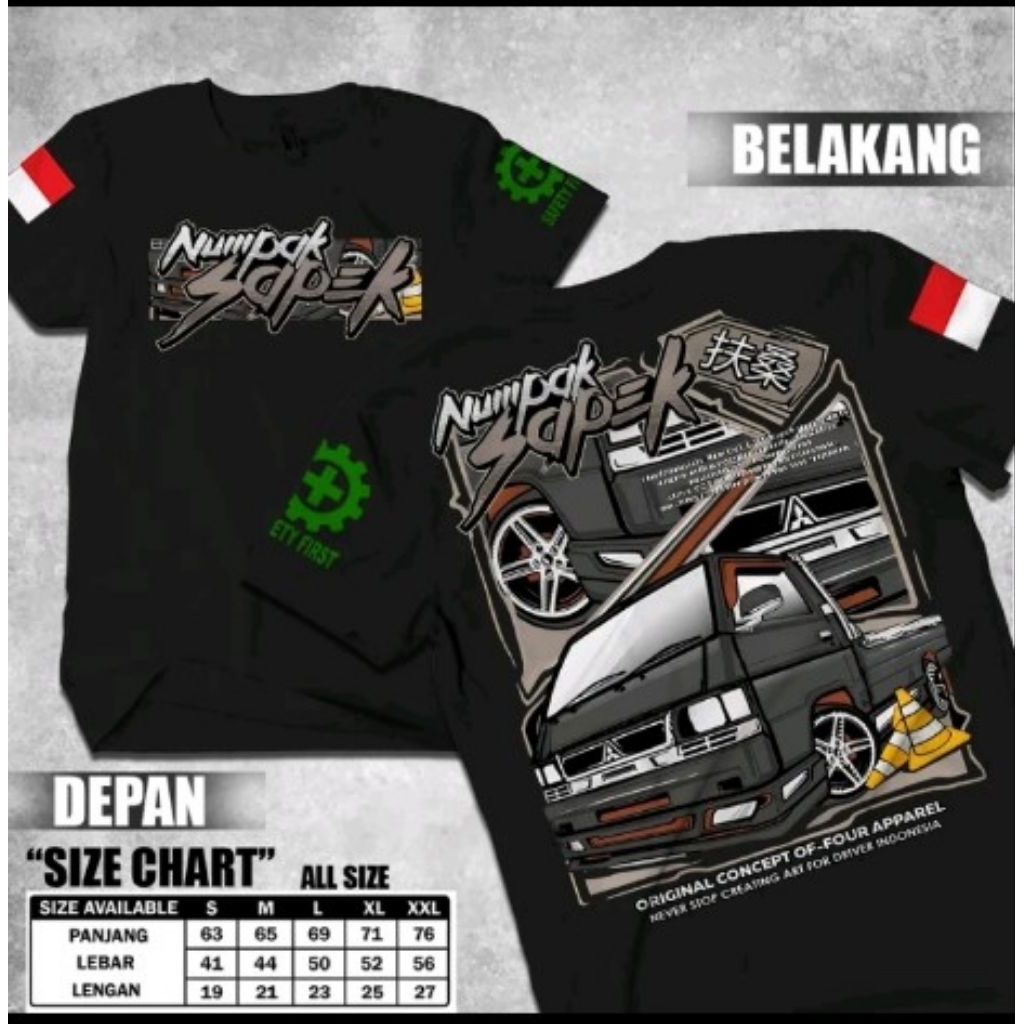 kaos T shirt L300 nupak sapek