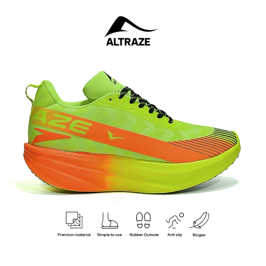 Altraze V-Raze Elite Stabilo - Sepatu Lari Pria Wanita Jogging Sneakers Kasual Olahraga Sporty
