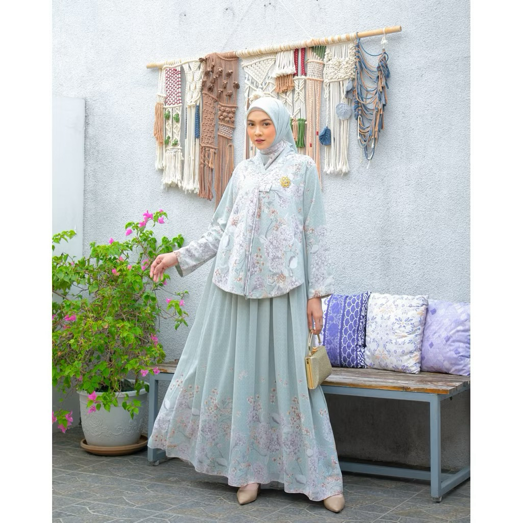 Gamis Hanbok Korea Terbaru 2026 Wanita – Dress Muslimah Cantik Kekinian