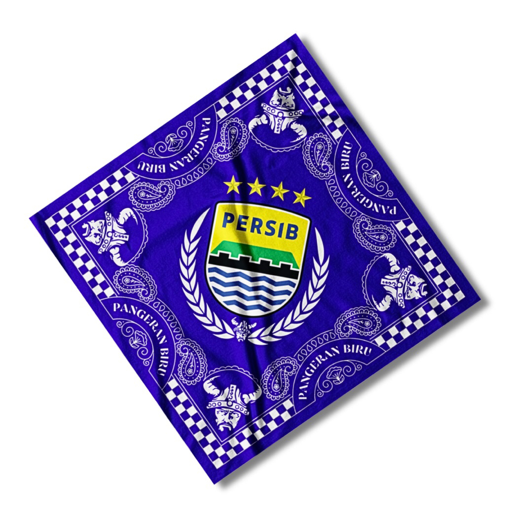 OUATE - SLAYER / BANDANA / SYAL / SCARF / HEADBAND / MASK / SKENA / MOTIF KLUB SEPAKBOLA VIKING PERS