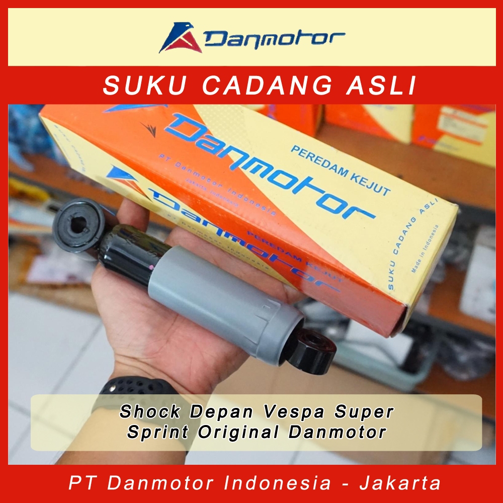 Danmotor Shock Sokbreaker Depan dpan Vespa Super Sprint Danmotor