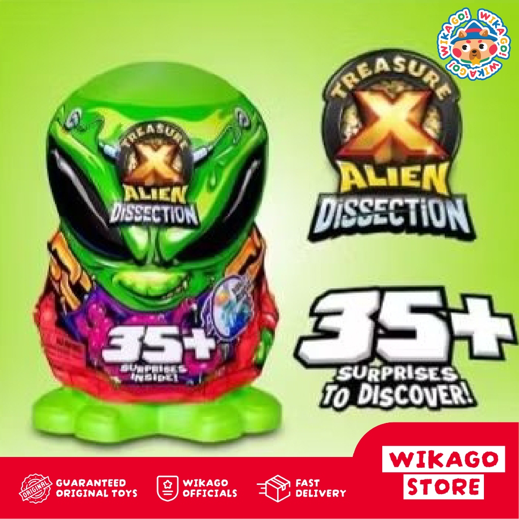 Mainan Treasure X Dissection Mega Alien Dissections