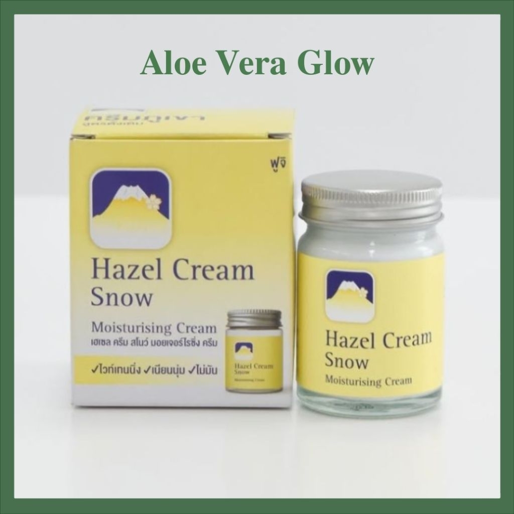 [FUJI HAZEL CREAM SNOW ORIGINAL] HAZELINE SNOW 50GR THAILAND PEMUTIH KULIT