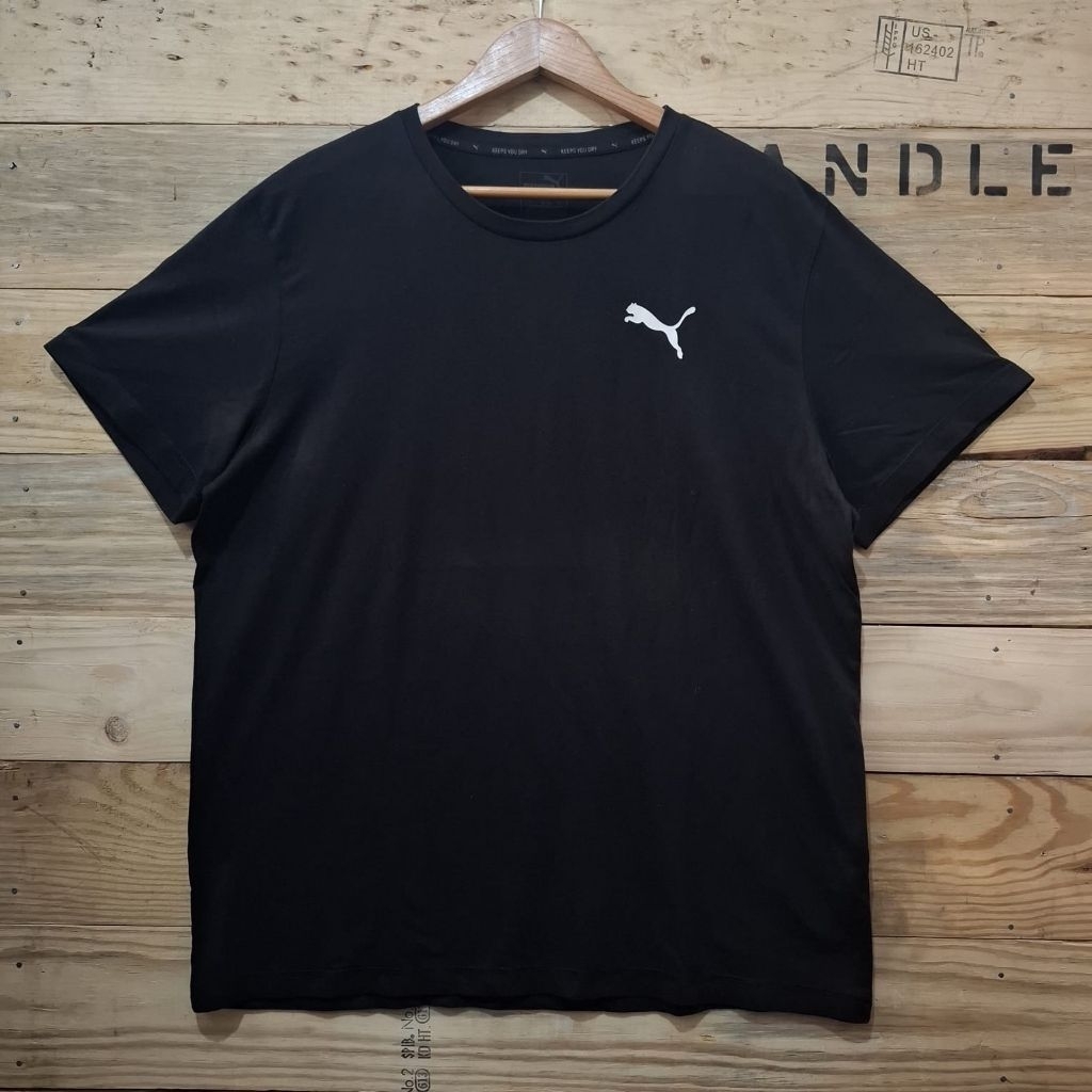 Tshirt Puma Kaos Oblong Hitam Puma