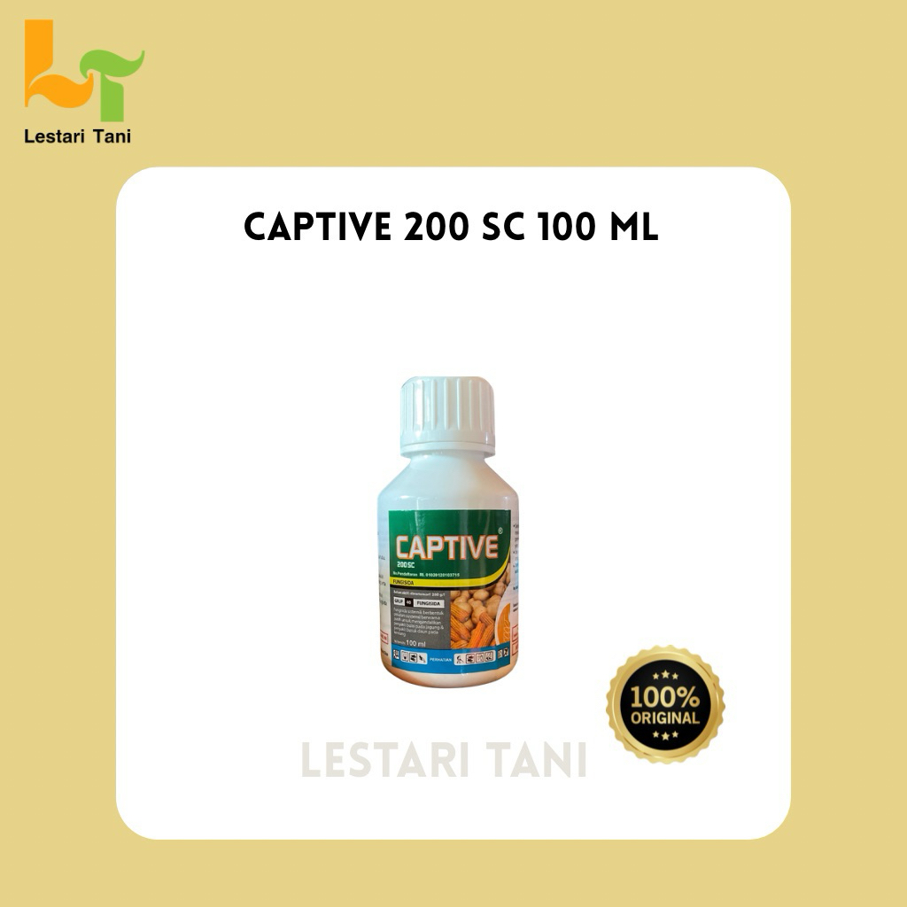 Fungisida Sistemik Captive 200 SC 100 Ml untuk Perlakuan Benih Jagung