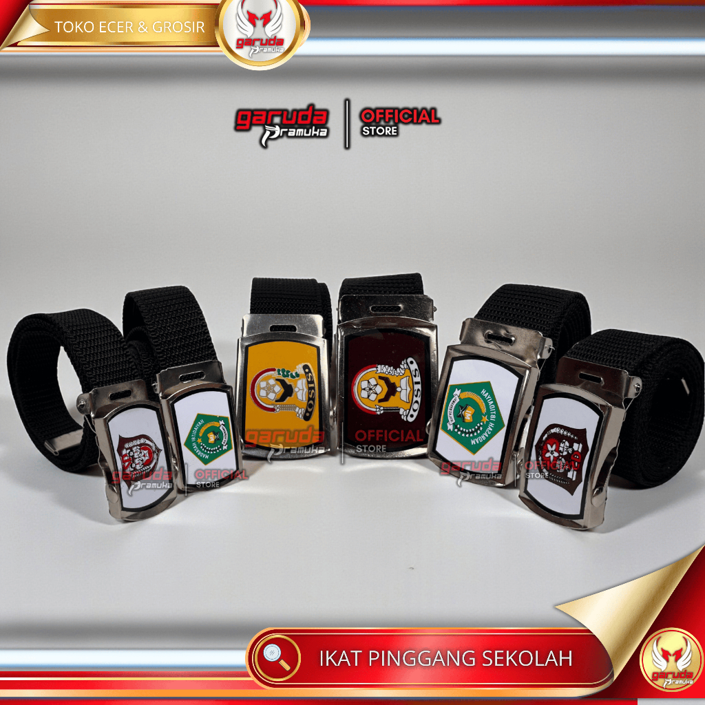Ikat Pinggang Sekolah SD SMP SMA MI sabuk osis