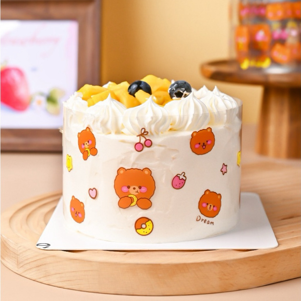 [PER METER MIKA PINGGIR KUE] Mika Karakter Pinggiran Kue Tart, Mika Roll Cheesecake, Mika Karakter b