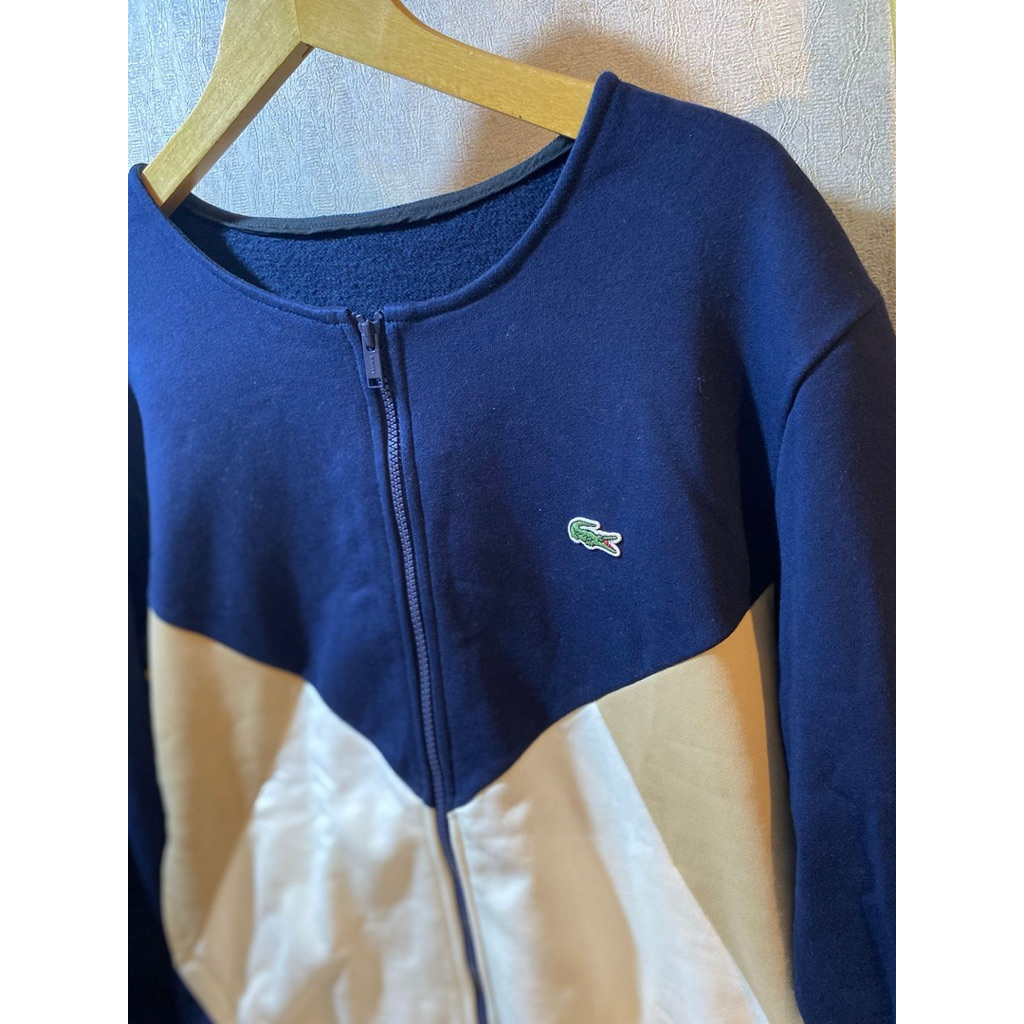 Jaket Olahraga Lacoste Men’s Jacket Biru Bagus Murah