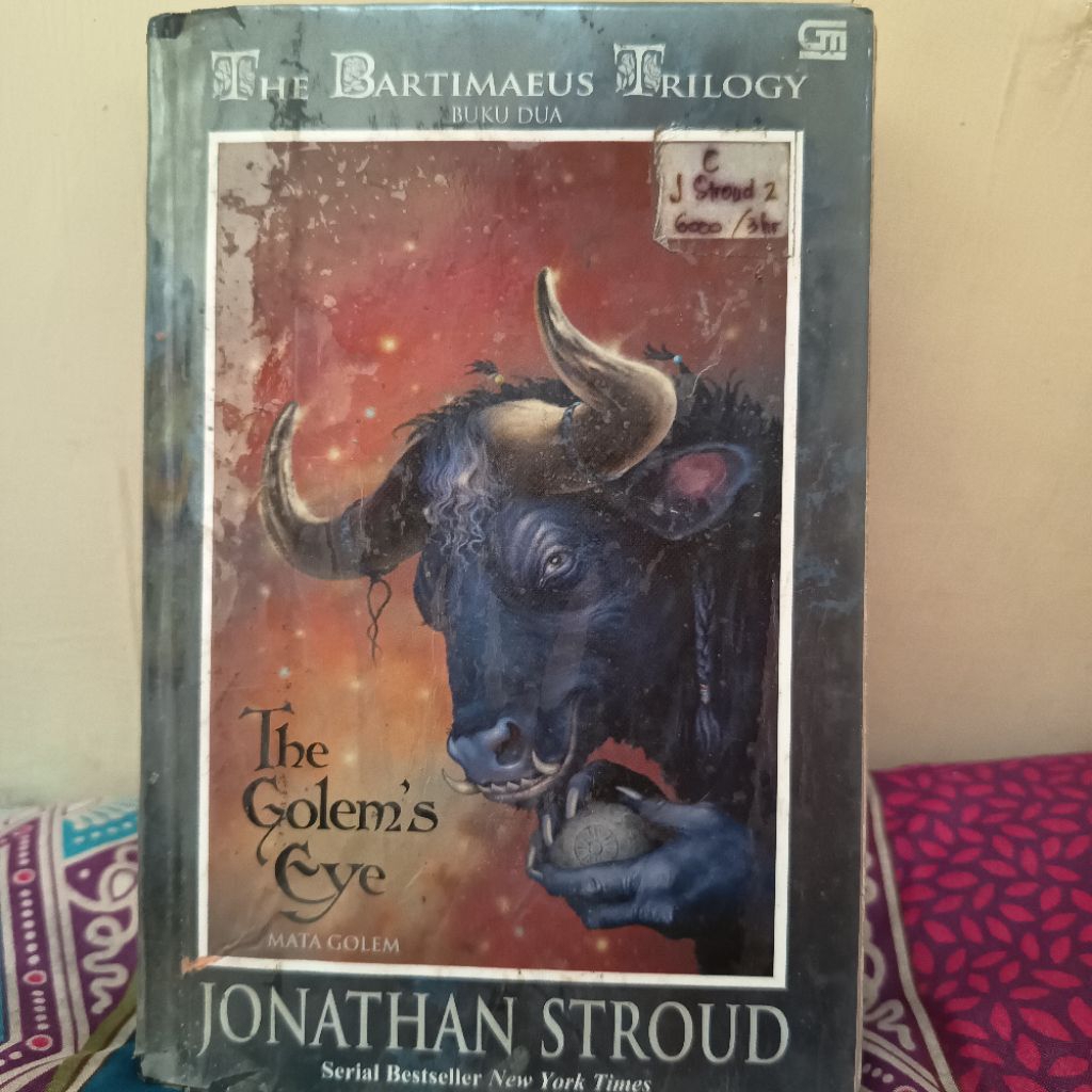 Preloved Buku The Golem's Eye Jonathan Stroud Ori