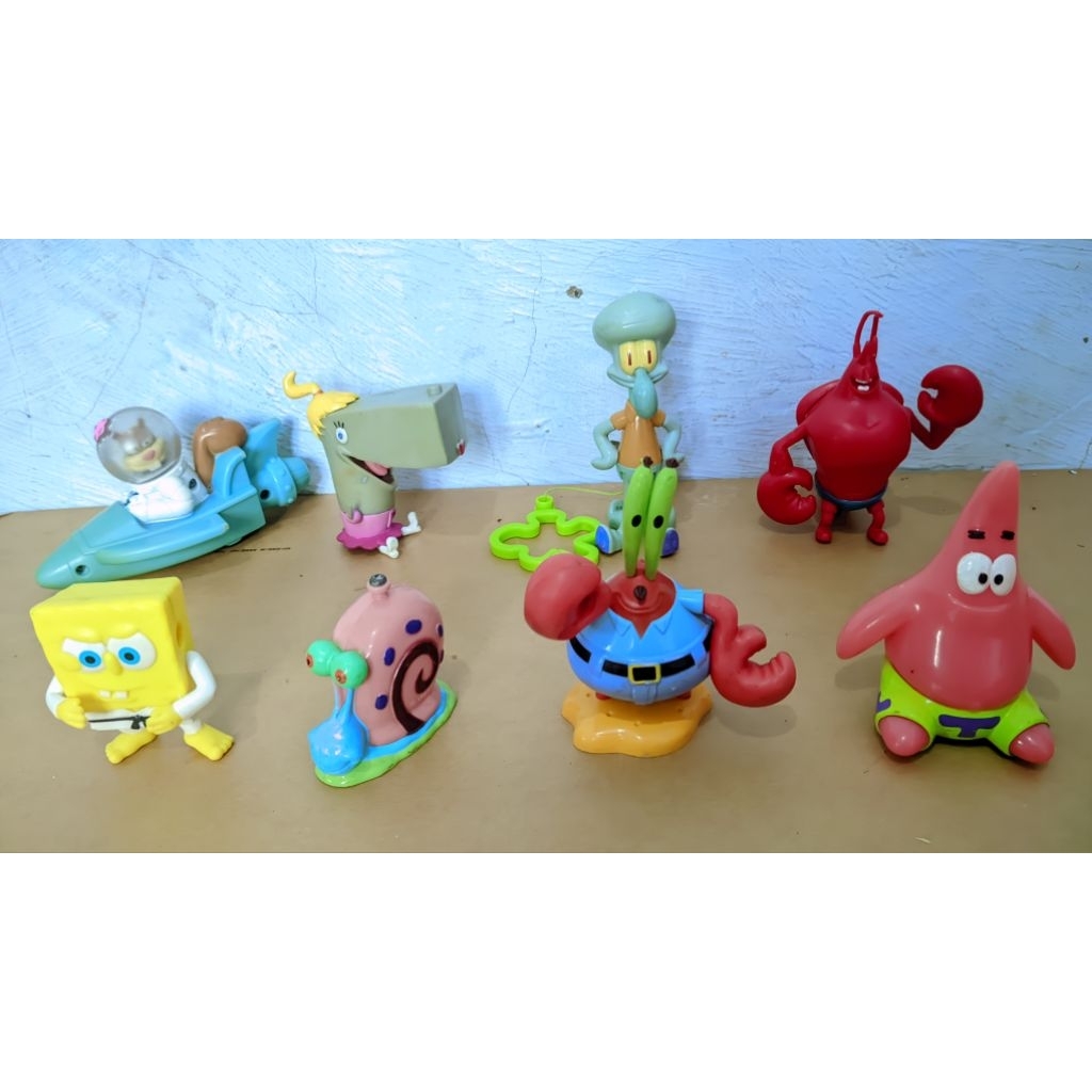 Spongebob Figure 8 Pcs Takeall by MCD