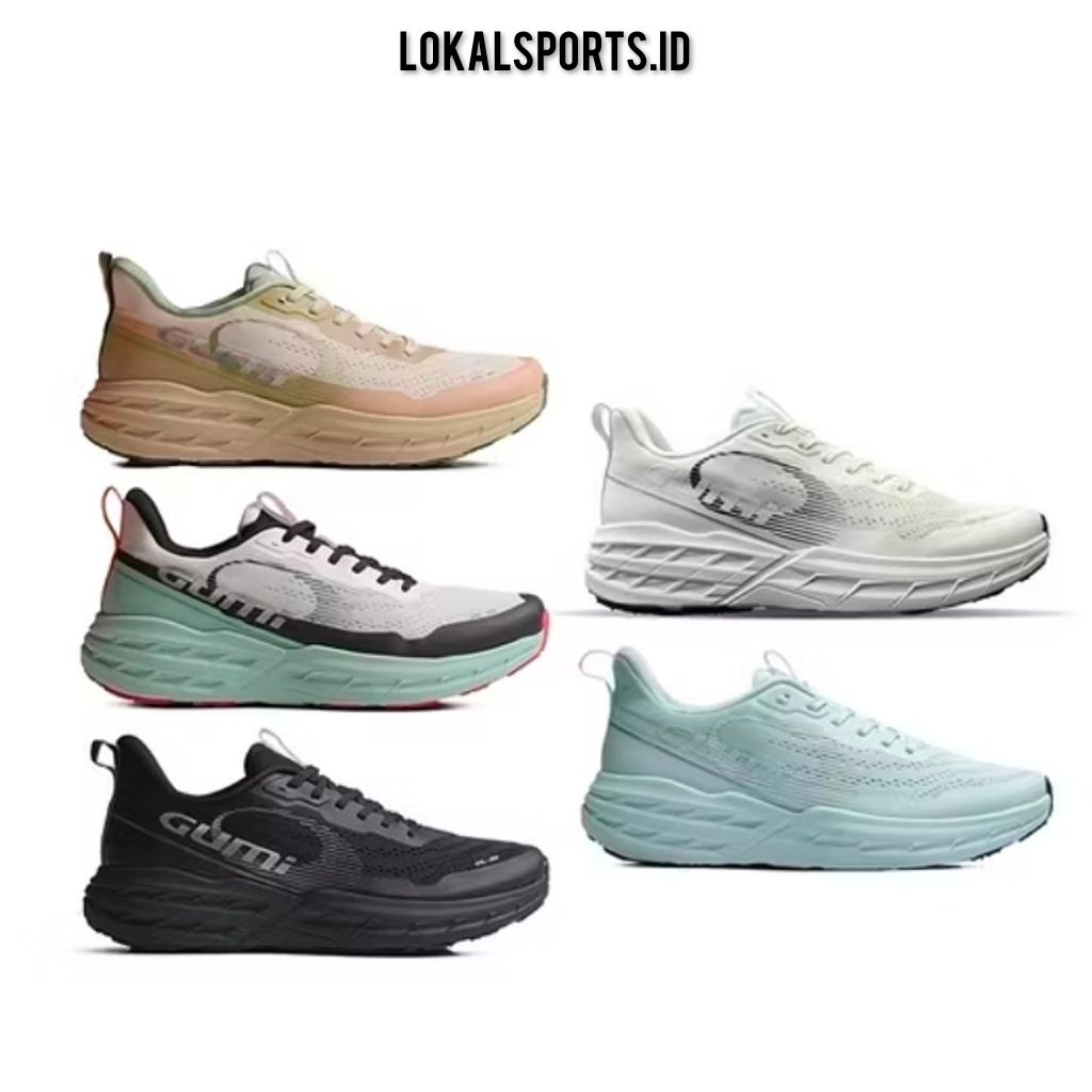 SEPATU RUNNING GUMI MOONWALKER - GUMI MOON WALKER 100% ORIGINAL