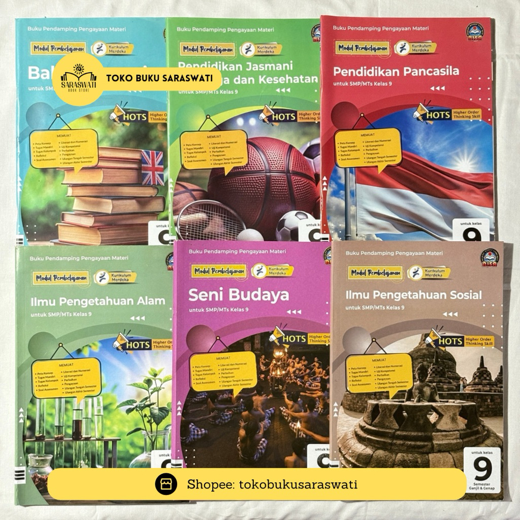 LKS BISA SMP KLS 9 SEMESTER 1&2 KURIKULUM MERDEKA EDISI TERBARU