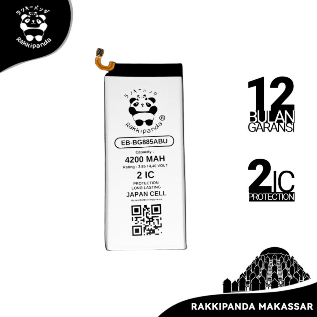 Baterai HP RakkiPanda EB-BG885ABU Samsung A8 Star G885 Bergaransi Battery