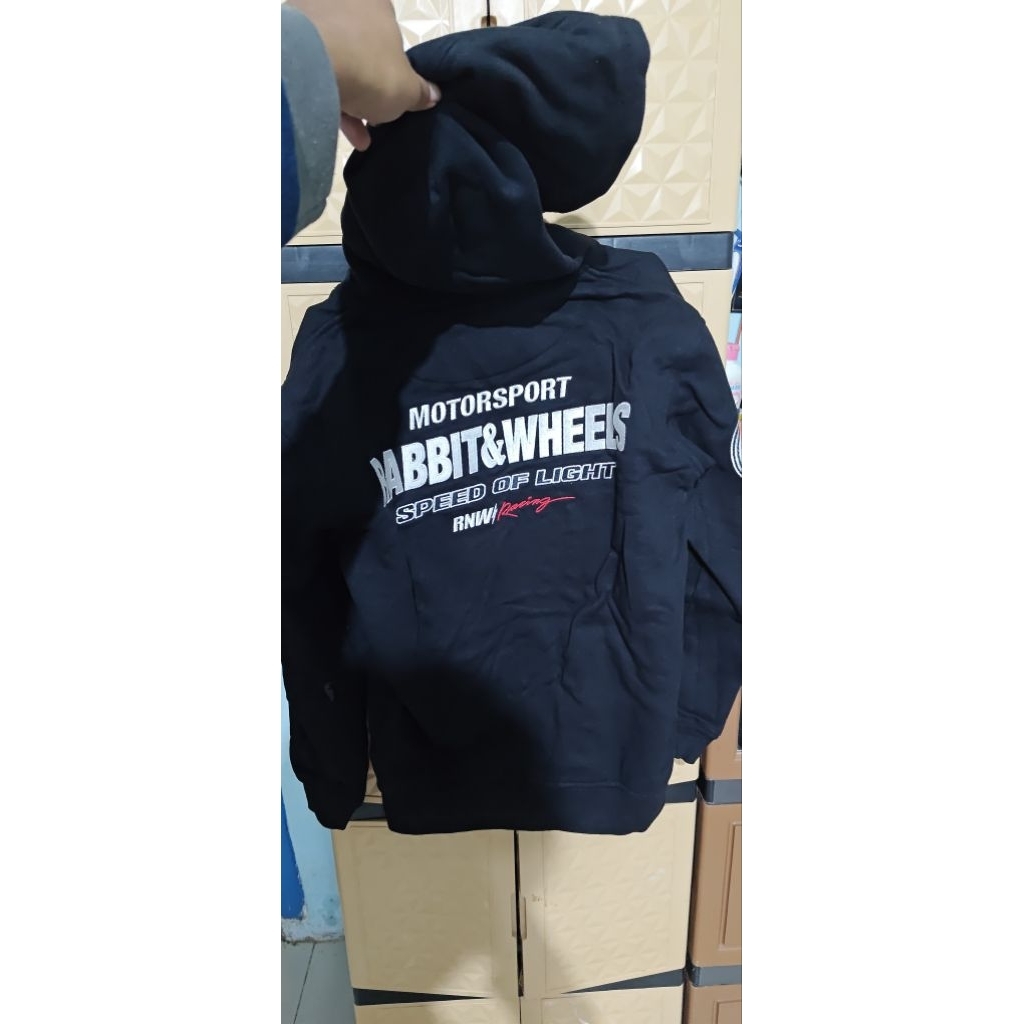 Rabbit and Wheels Quantum Hoodie