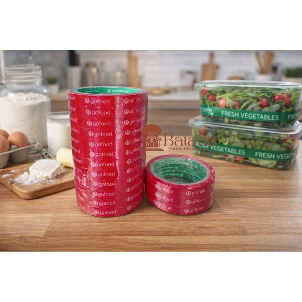 ISOLASI Gofood dan Fresh Vegetables 12MM X 72YARP