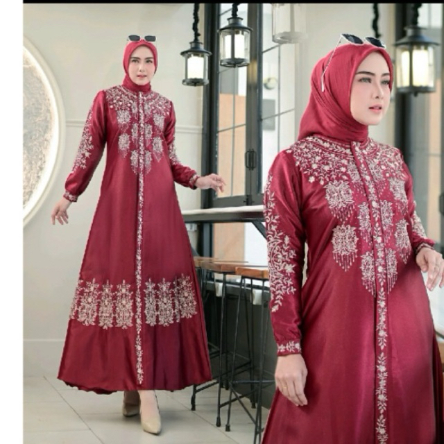gamis Bordir Pintu Aceh