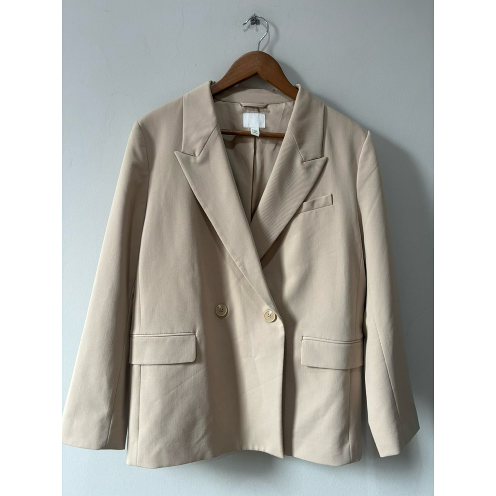 H&M Wanita Double Breasted Blazer