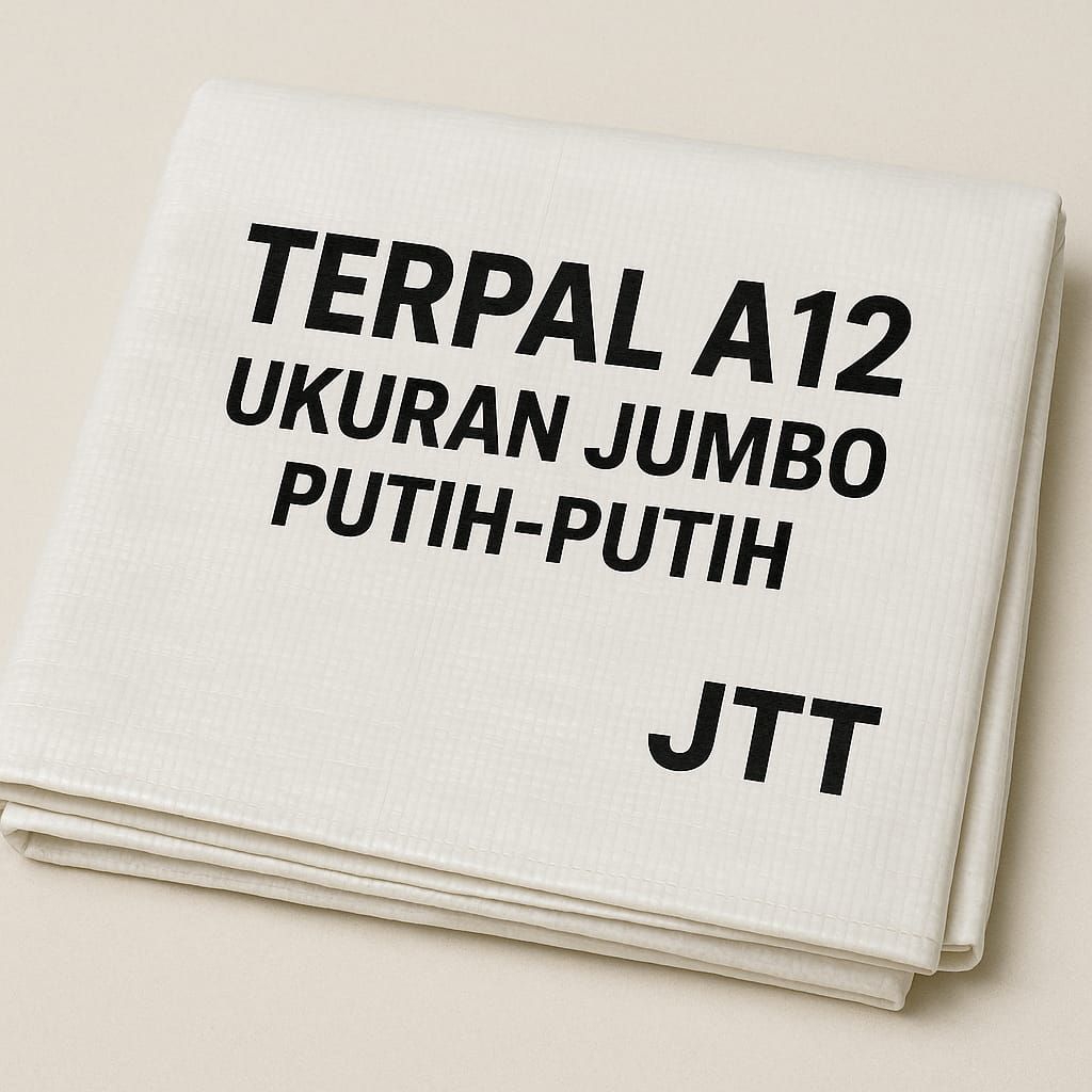 (TERPAL MURAH) CUSTOM TERPAL PUTIH, TERPAL PLASTIK TEBAL ANTI AIR SERBAGUNA