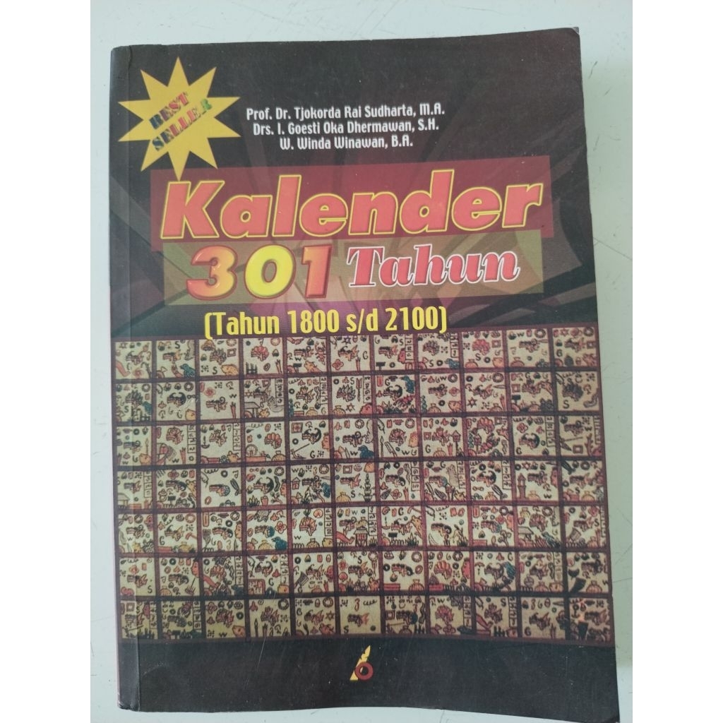 Buku Kalender 301 Tahun.