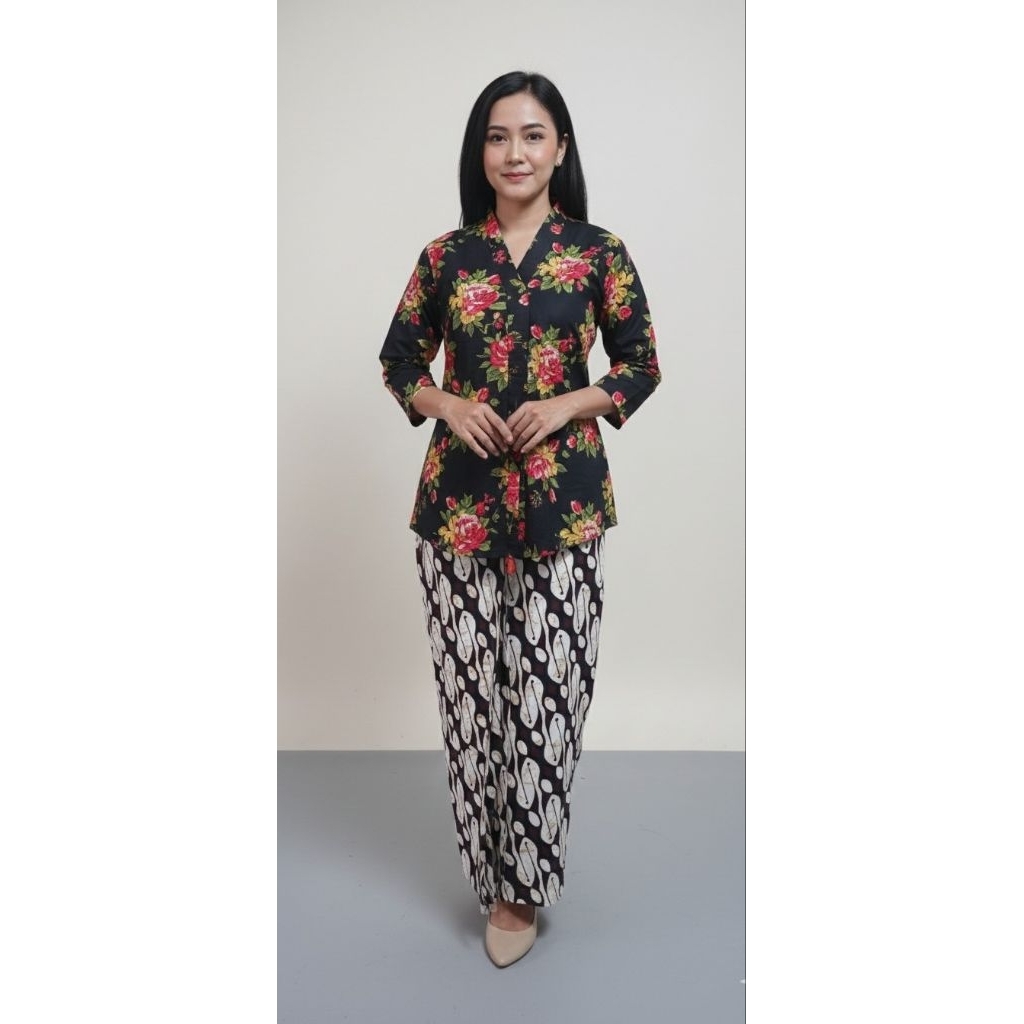 kebaya jadul model kartini tangan panjang