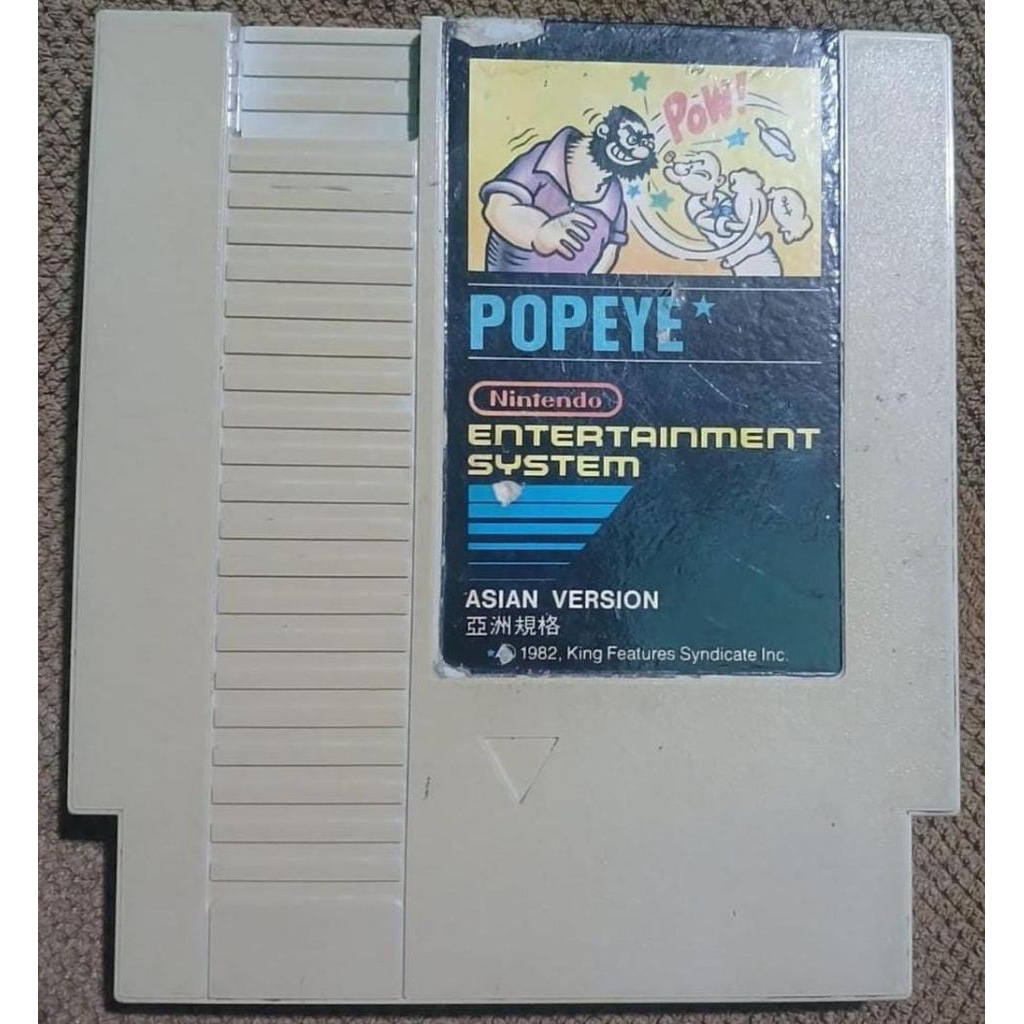 KASET NES POPEYE ORIGINAL