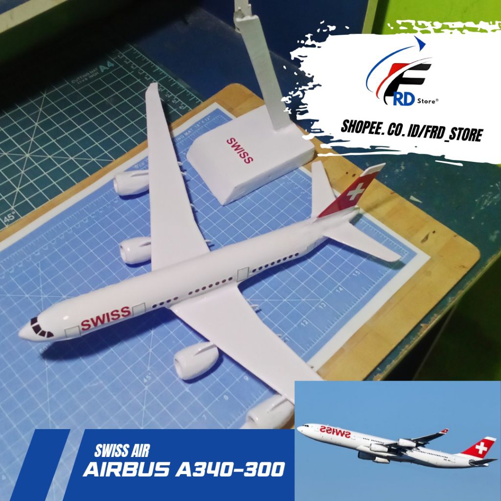 Swiss air Airbus A340