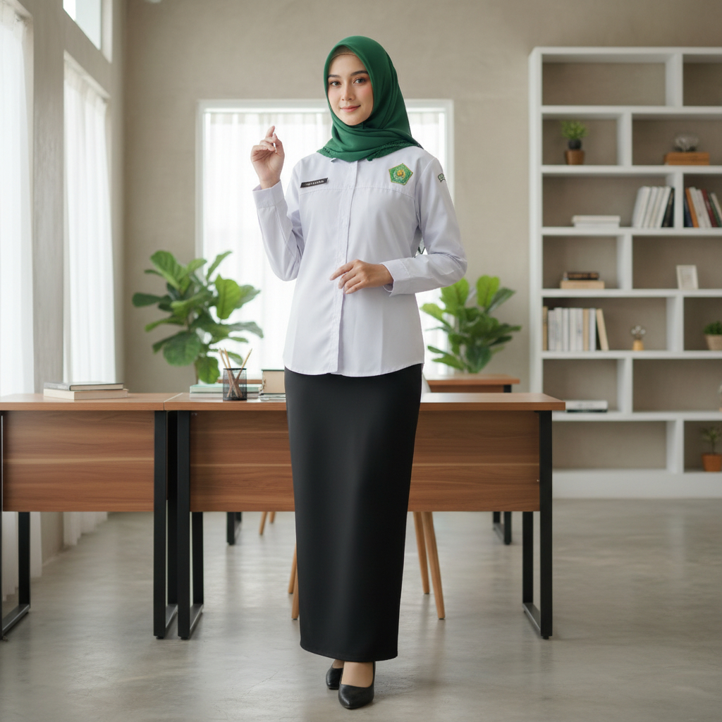 Seragam Kemenag Resmi 2026 - Bahan Premium - Pria & Wanita