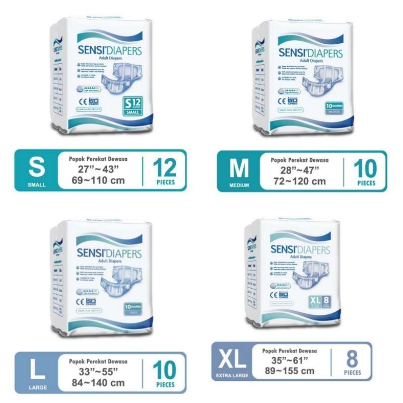 Pampers perekat diaper dewasa sensi