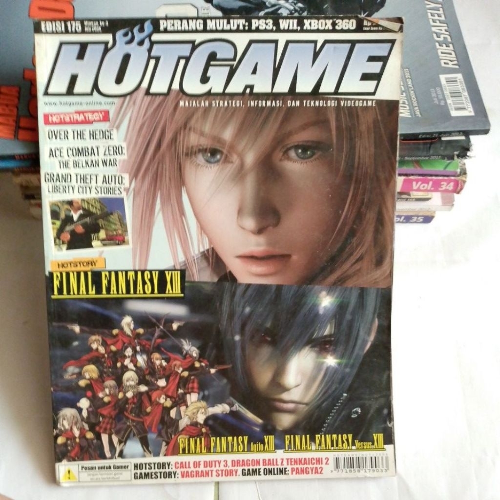 MAJALAH HOTGAME HOTSTORY FINAL FANTASY XIII