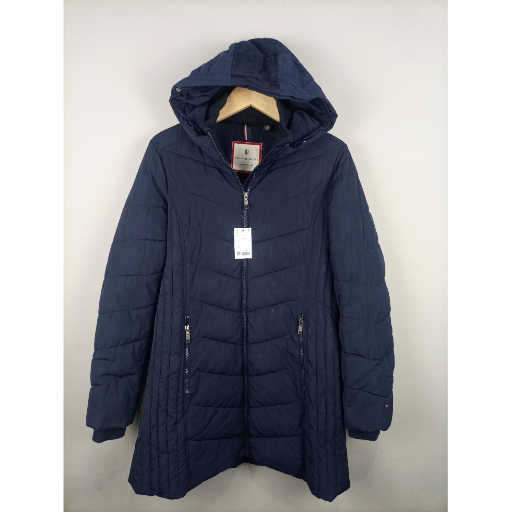 Jaket Tommy Hilfiger Original Wanita_Gelembung_Navy_Size M