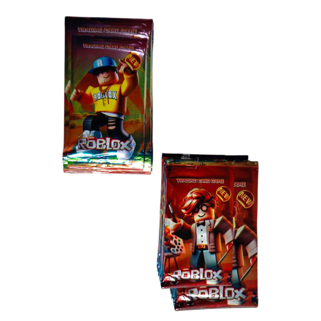 12 Sachet Kartu Foil Card Roblox Trading Card Game