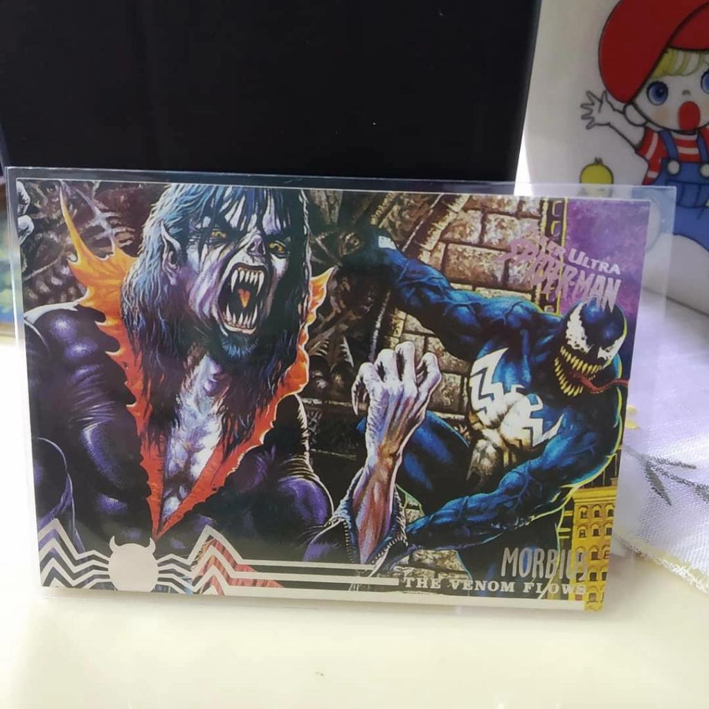 Marvel Spiderman MORBIUS, The Venom Flows Ultra Fleer Card 1995 #106