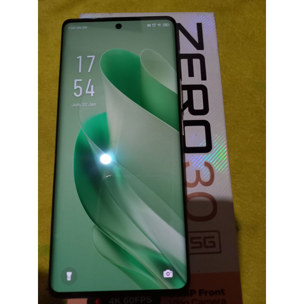 Infinix Zero 30 5G Ram 12/ 256 gb. HP box normal segel tanpa minus