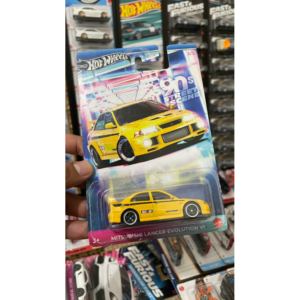 Hot Wheels Mitsubishi Lancer Evo VI 90's Series
