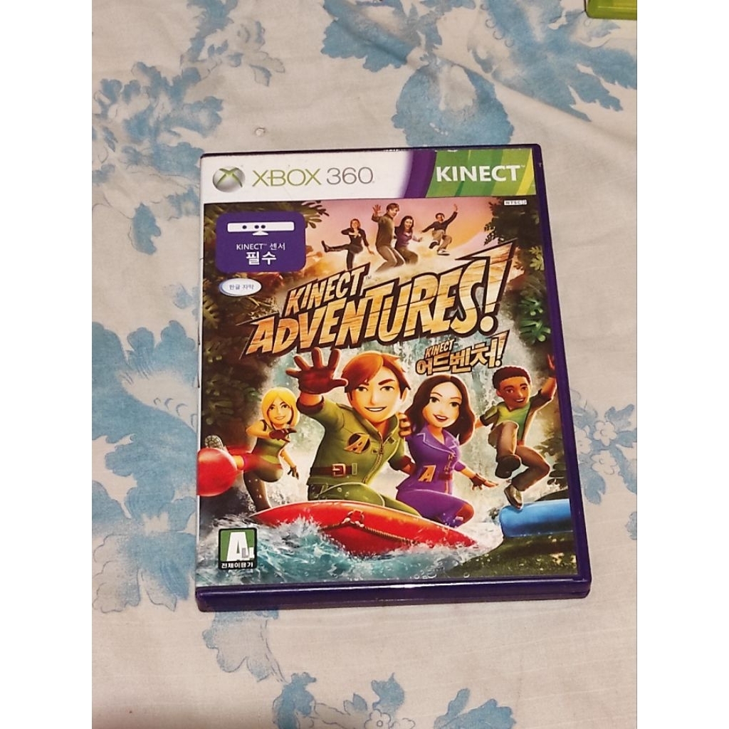 GAME XBOX 360 KINECT ADVENTURES   ORIGINAL CD KASET LENGKAP BUKU