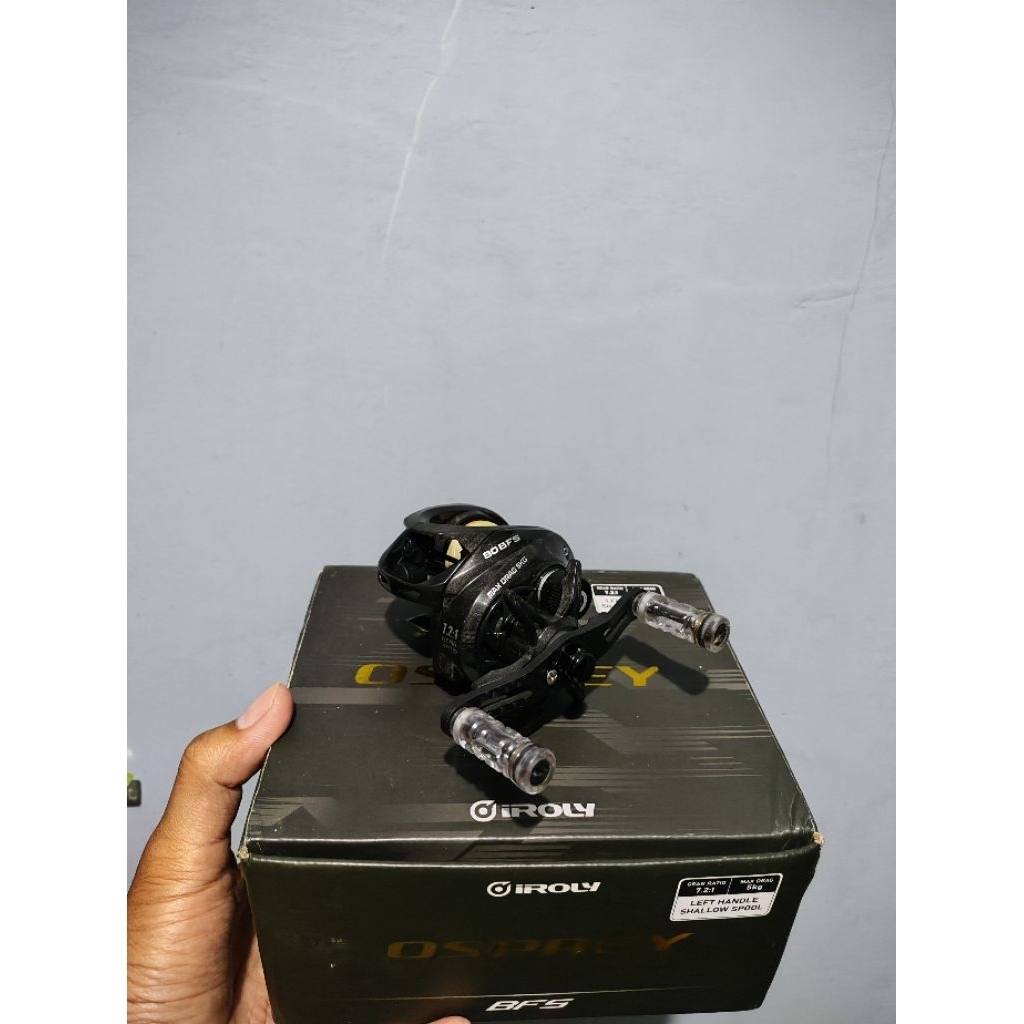 Iroly Osprey 80L BFS handle kiri second