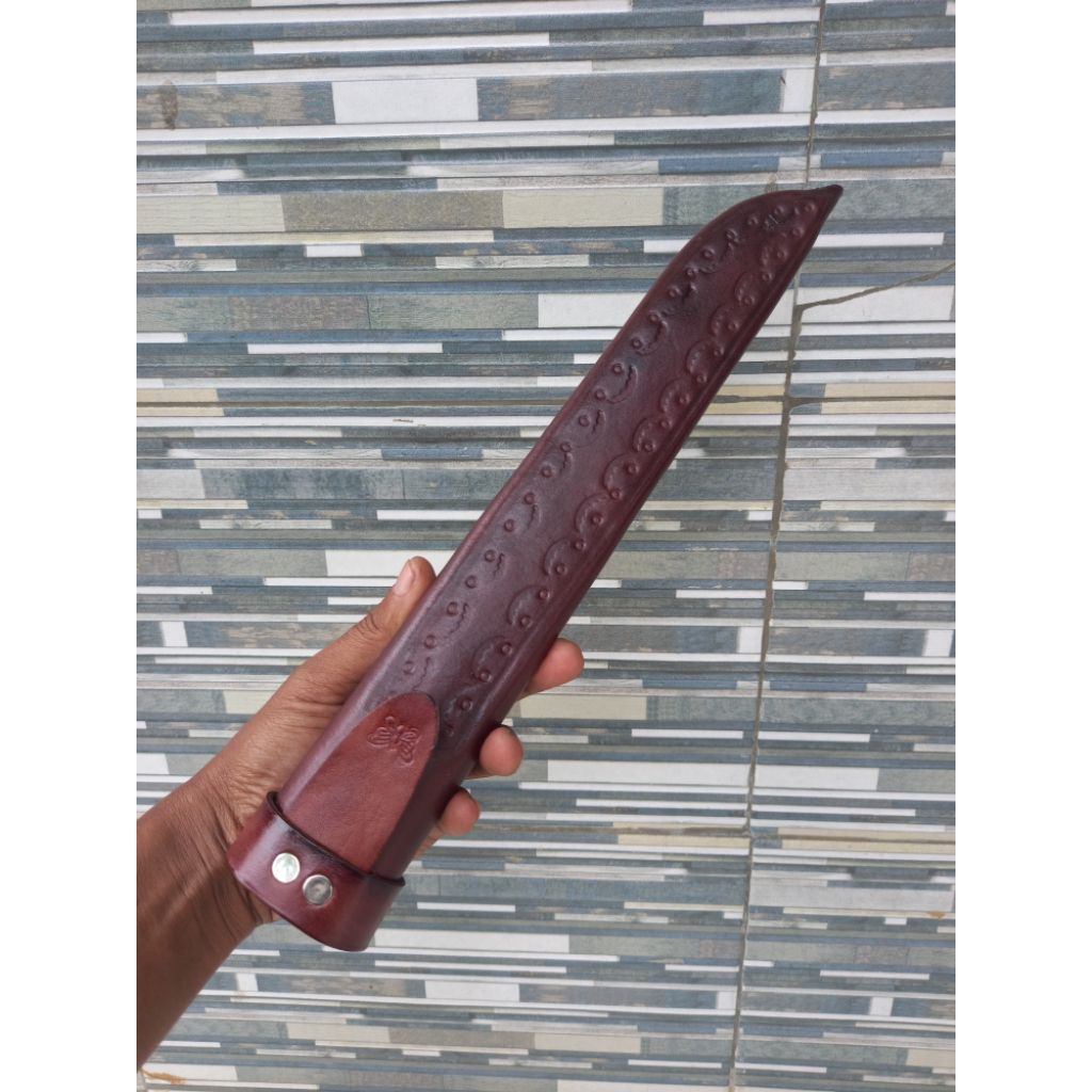 SARUNG PISAU SERANGKA PISAU KULIT ASLI