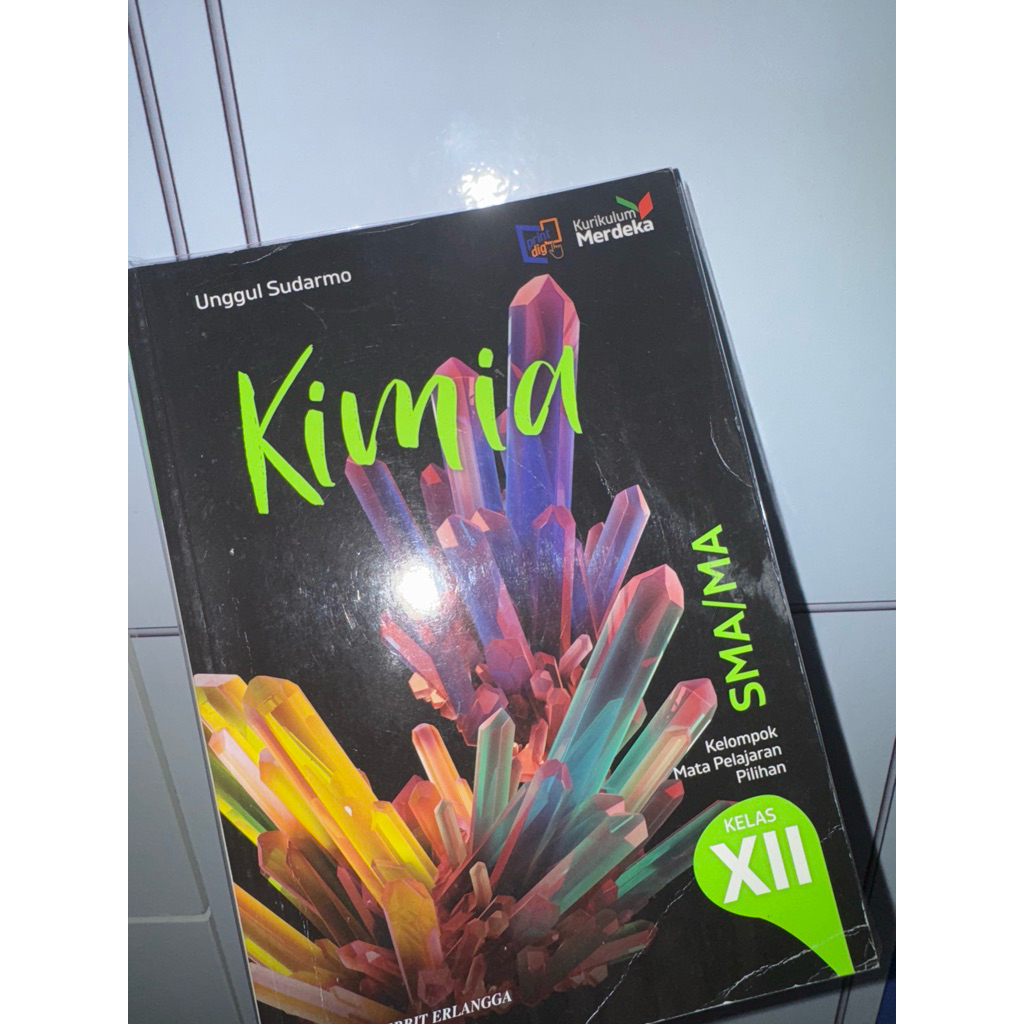 Preloved Buku Paket GERCEP TKA IPA KELAS 12 & Kimia Erlangga, Biologi Erlangga Kelas 12 Kurikulum Me