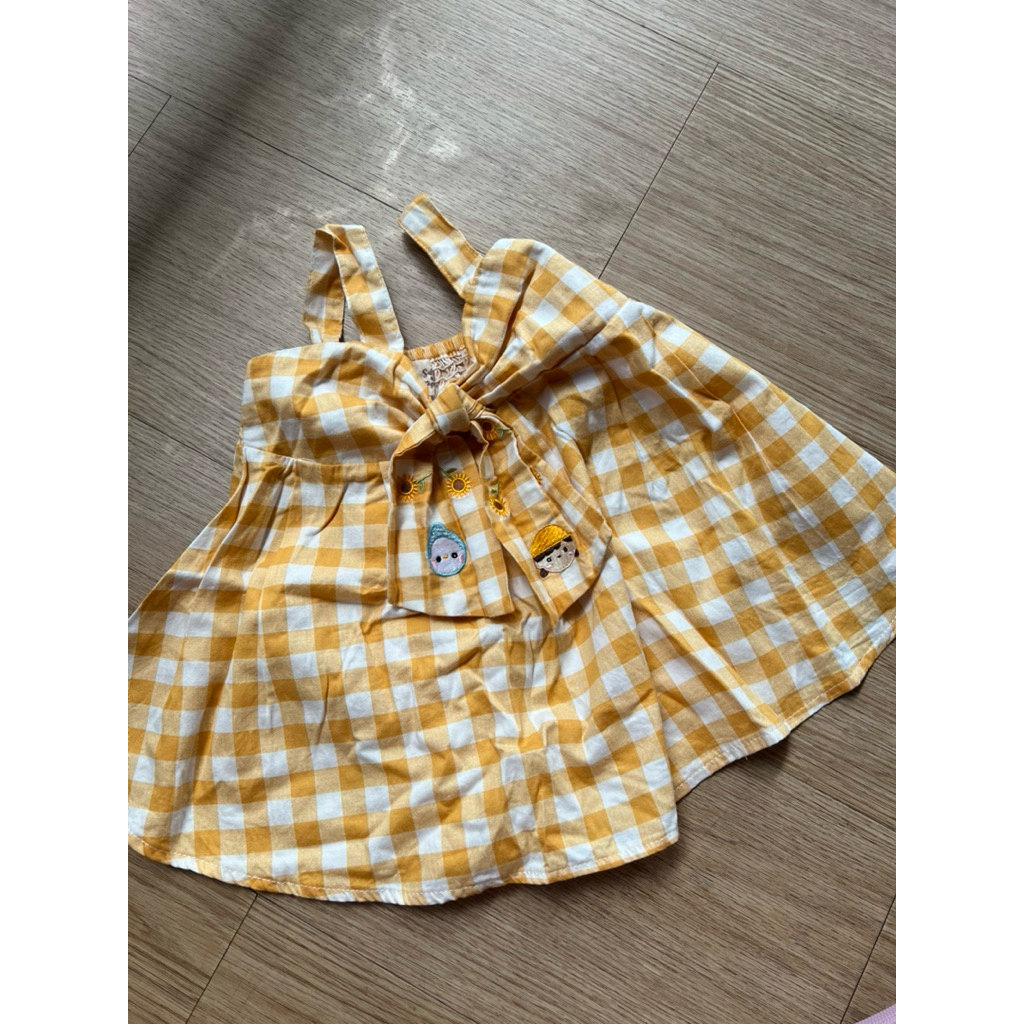 Ziel Kids x Sally&Piper Peeta Top Yellow Size 1-2Y