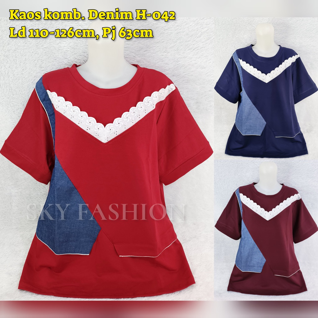 BLOUSE BANGKOK WANITA JUMBO LD 110cm/ ATASAN BKK IMPORT