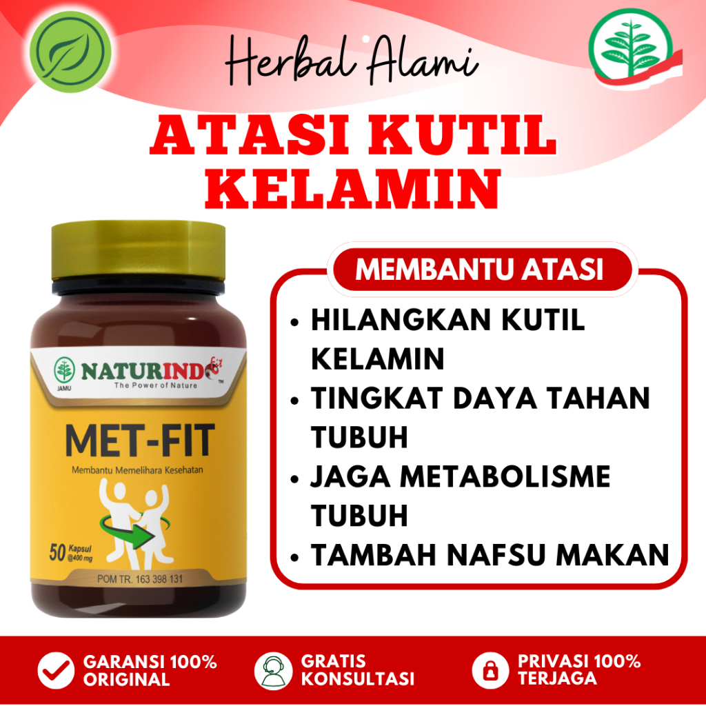 METFIT Obat Kutil Kelamin Pria Wanita Sipilis Penghilang Kutil Kelamin Perontok Kutil NATURINDO