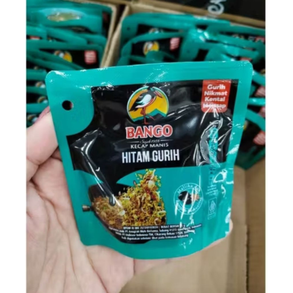 1 pcs Kecap Manis Bango 55 MI Eceran 2000, Masa Kadaluarsa Jauh