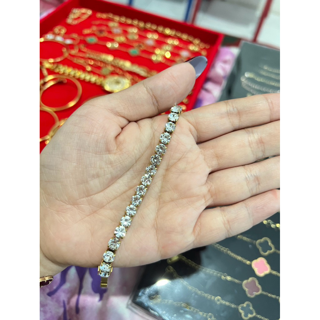 gelang rhodium