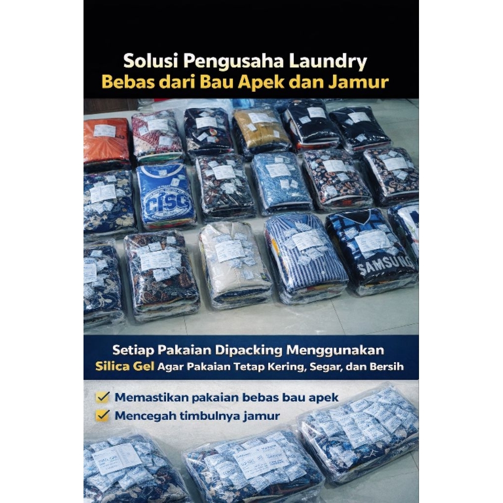 Silica Gel Untuk Pengusana Laundry